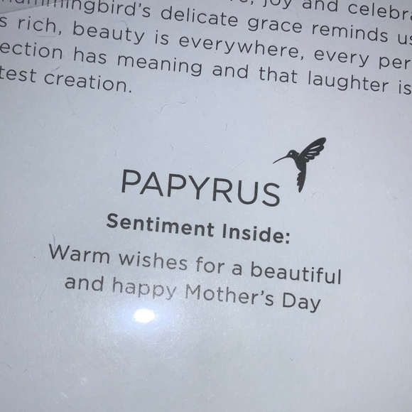 Papyrus Mother’s Day card dimensional wearable new - Picture 2 of 2